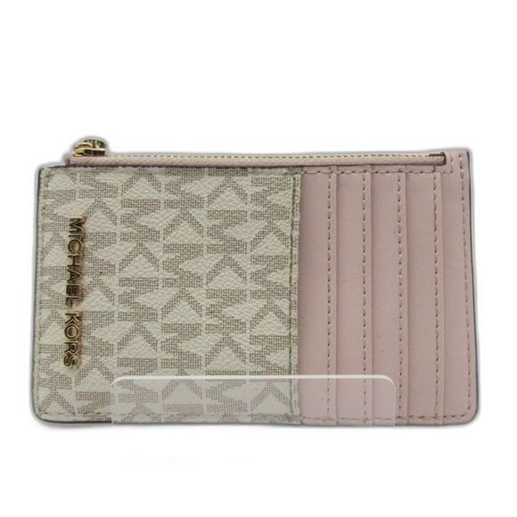 NWOT Michael Kors Jet Set Travel Top Zip Card Case Wallet Coin Pouch - Picture 1 of 7